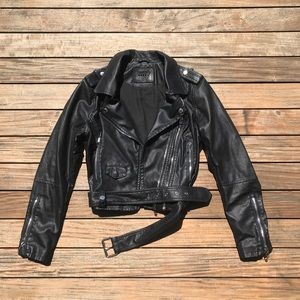 Free People Leather Jacket